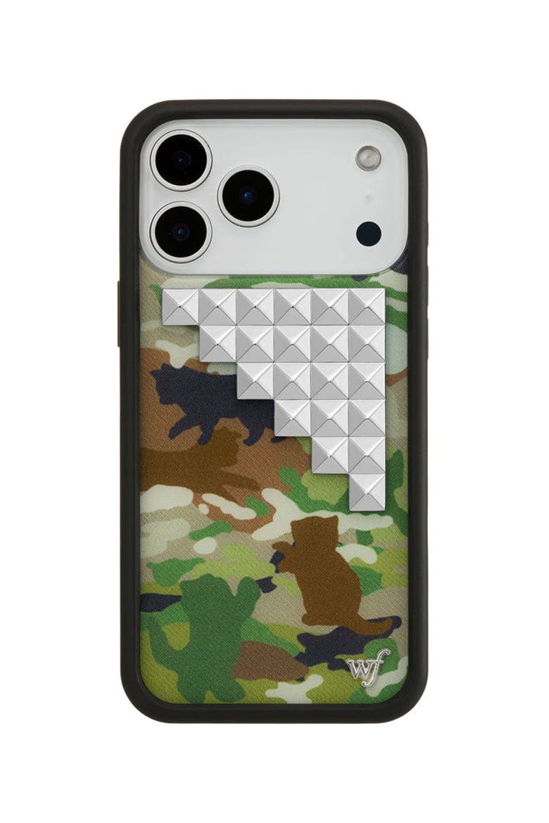 Cat Camo Stud iPhone 17/17 Pro/17 Pro Max Case, Main, color, iPhone 17 Pro Max