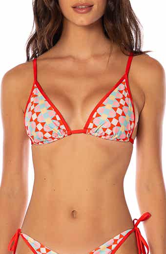 Geomatrix Ginger Bikini Top