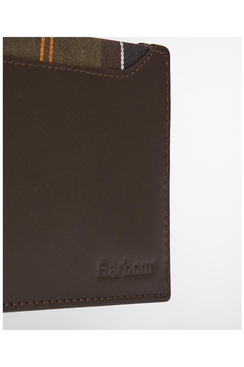 Brodick Leather Bifold Wallet, Alternate, color, BROWN/ CLASSIC