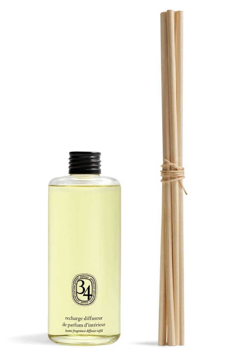 Diptyque 34 Boulevard Saint Germain Home Fragrance Reed Diffuser Refill, Main, color, 