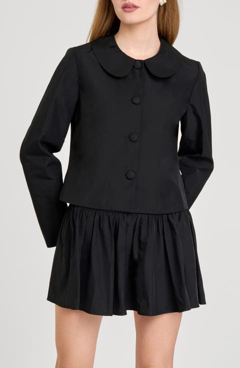 Elena Button Front Jacket