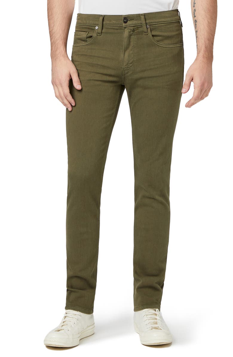 PAIGE Lennox Slim Fit Pants, Main, color, Courtyard