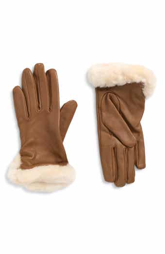 Leather & Sheepskin Vent Gloves