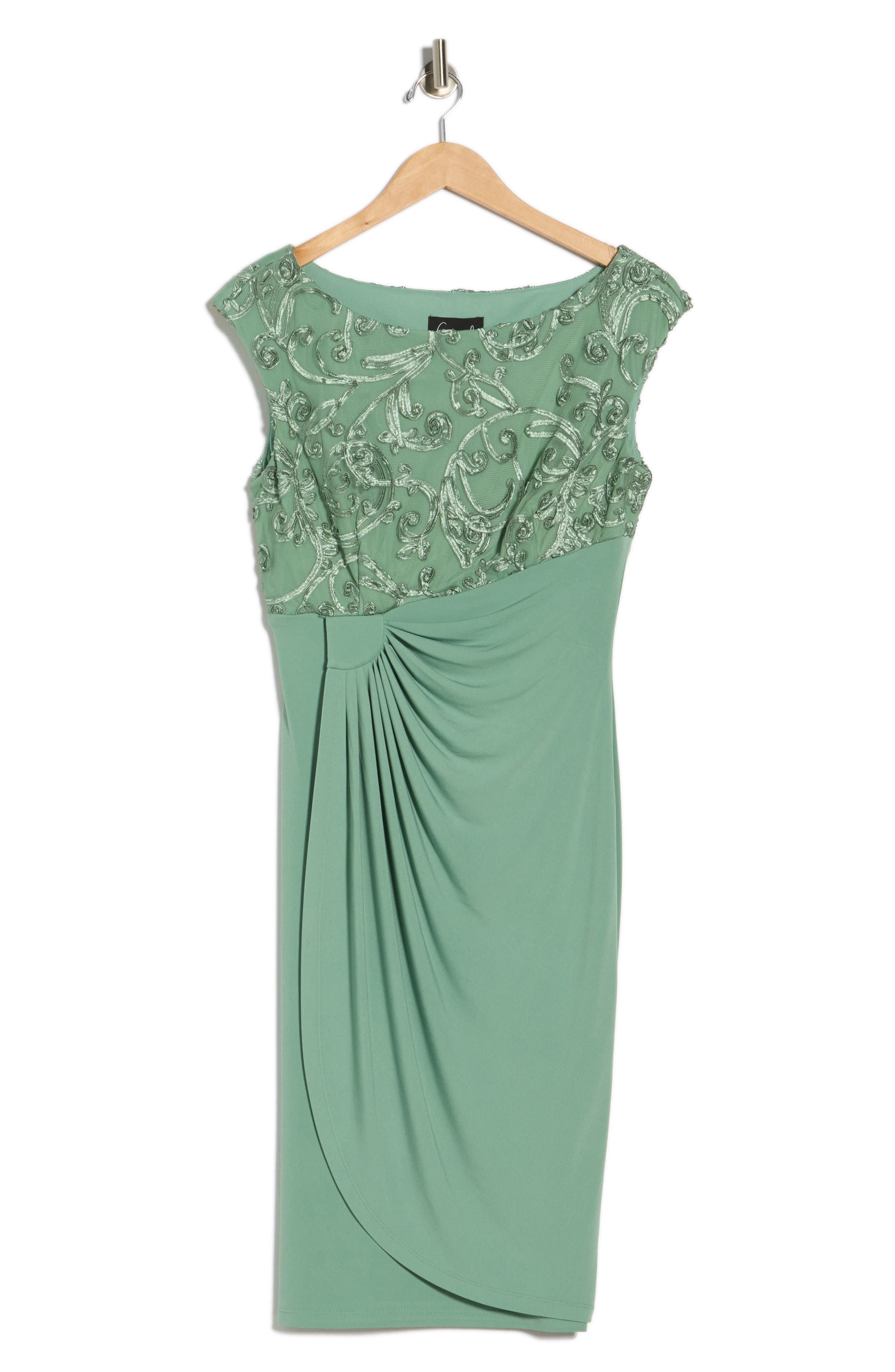 Connected Apparel Soutache Bodice Dress