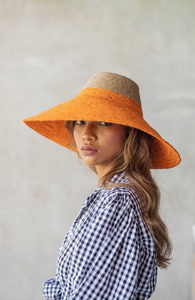 BRUNNA.CO The Riri Duo Jute Straw Hat, Alternate, color,
