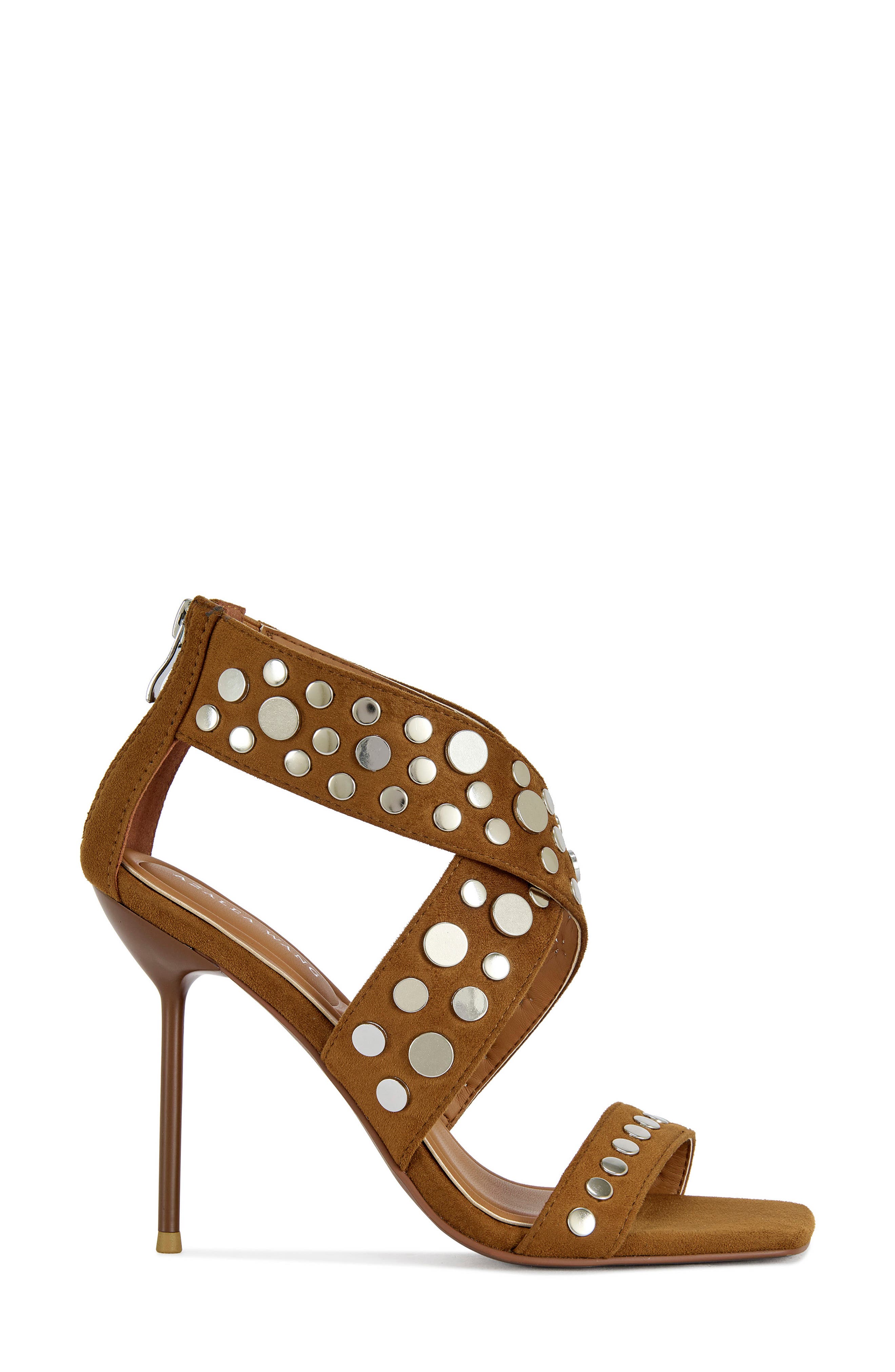 AZALEA WANG Arte Studded Sandal, Alternate, color, 