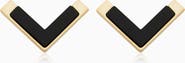 Oradina 14K Yellow Gold Mondrian Studs