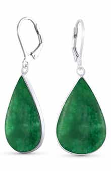 BLING JEWELRY Sterling Silver Teardrop Earrings