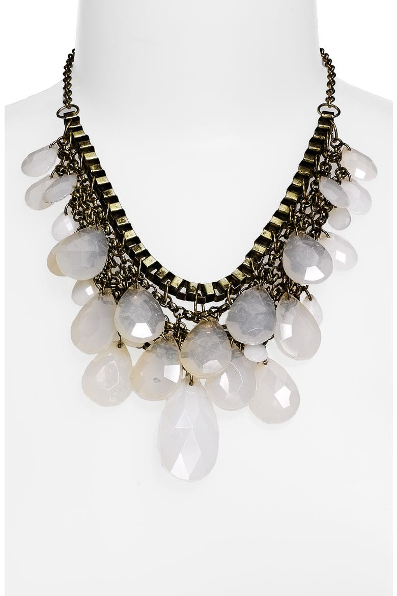 Statement Necklace, Main, color, IVORY