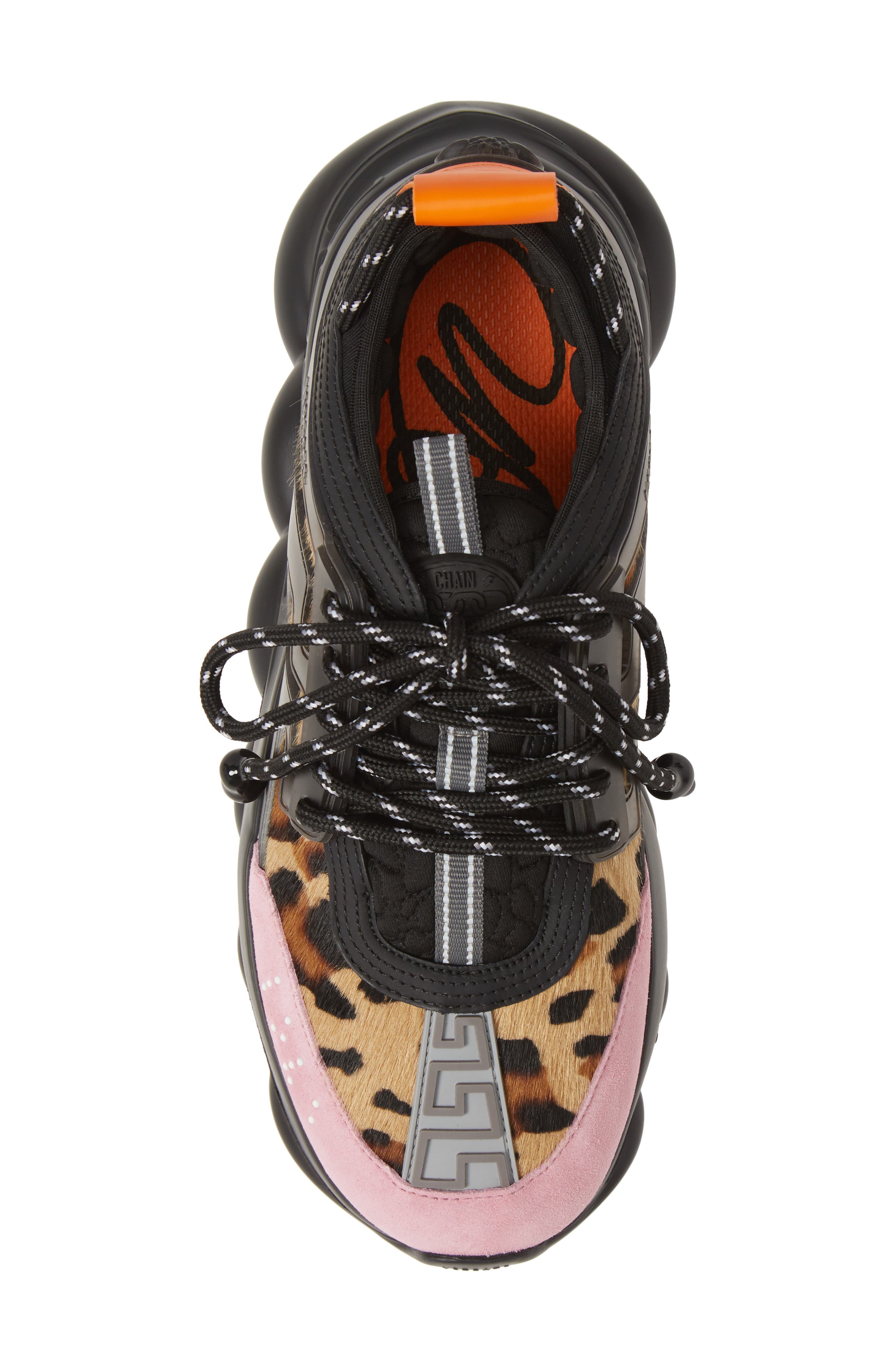Versace Chain Reaction Sneaker, Alternate, color, 