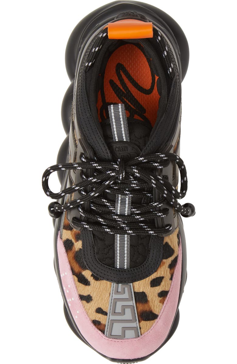 Versace Chain Reaction Sneaker, Alternate, color,
