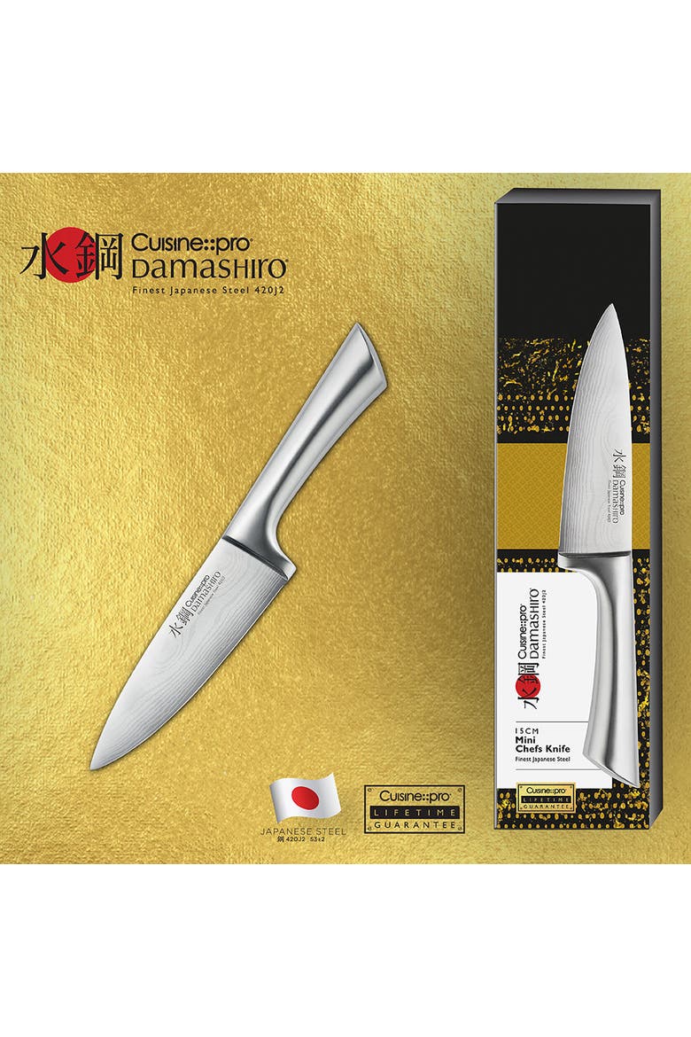 Damashiro® Mini Chef's Knife 6", Alternate, color, Silver