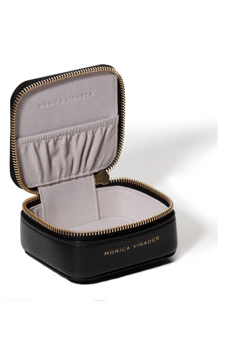 Monica Vinader Leather Trinket Box, Alternate, color,