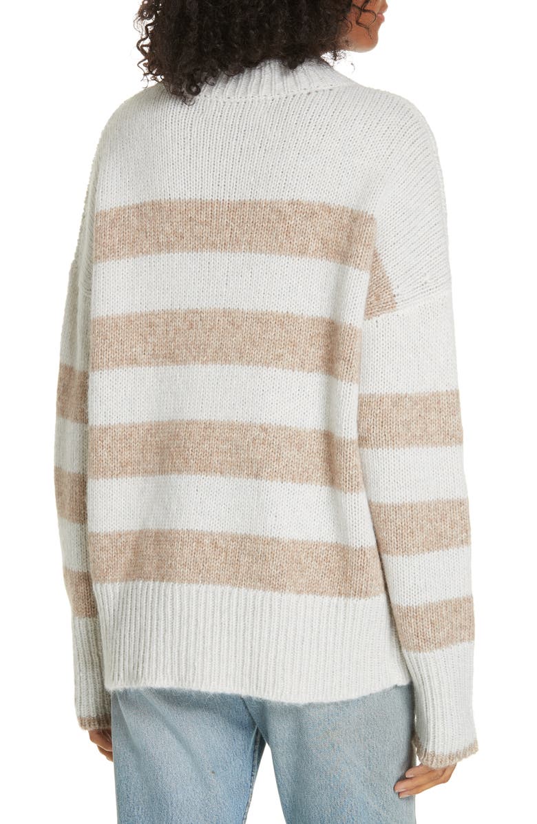 La Ligne Soft Bold Marin Sweater, Alternate, color, 