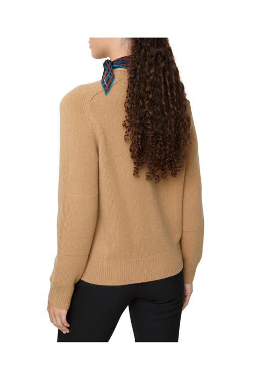 Burberry Cashmere Ekd-embroidered Cardigan In Brown