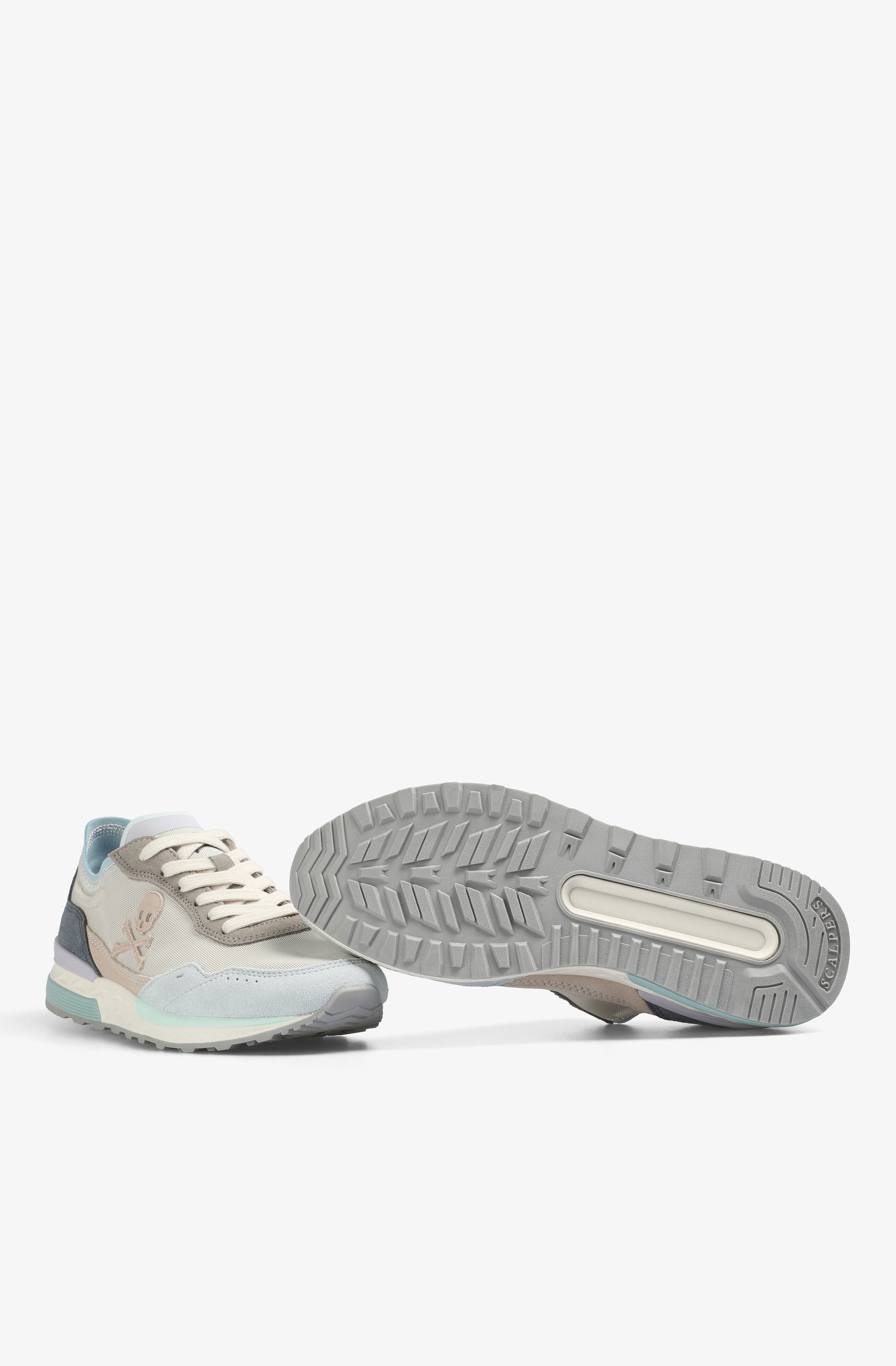 Scalpers Numoon Sneakers W, Alternate, color, Offwhite-Blue