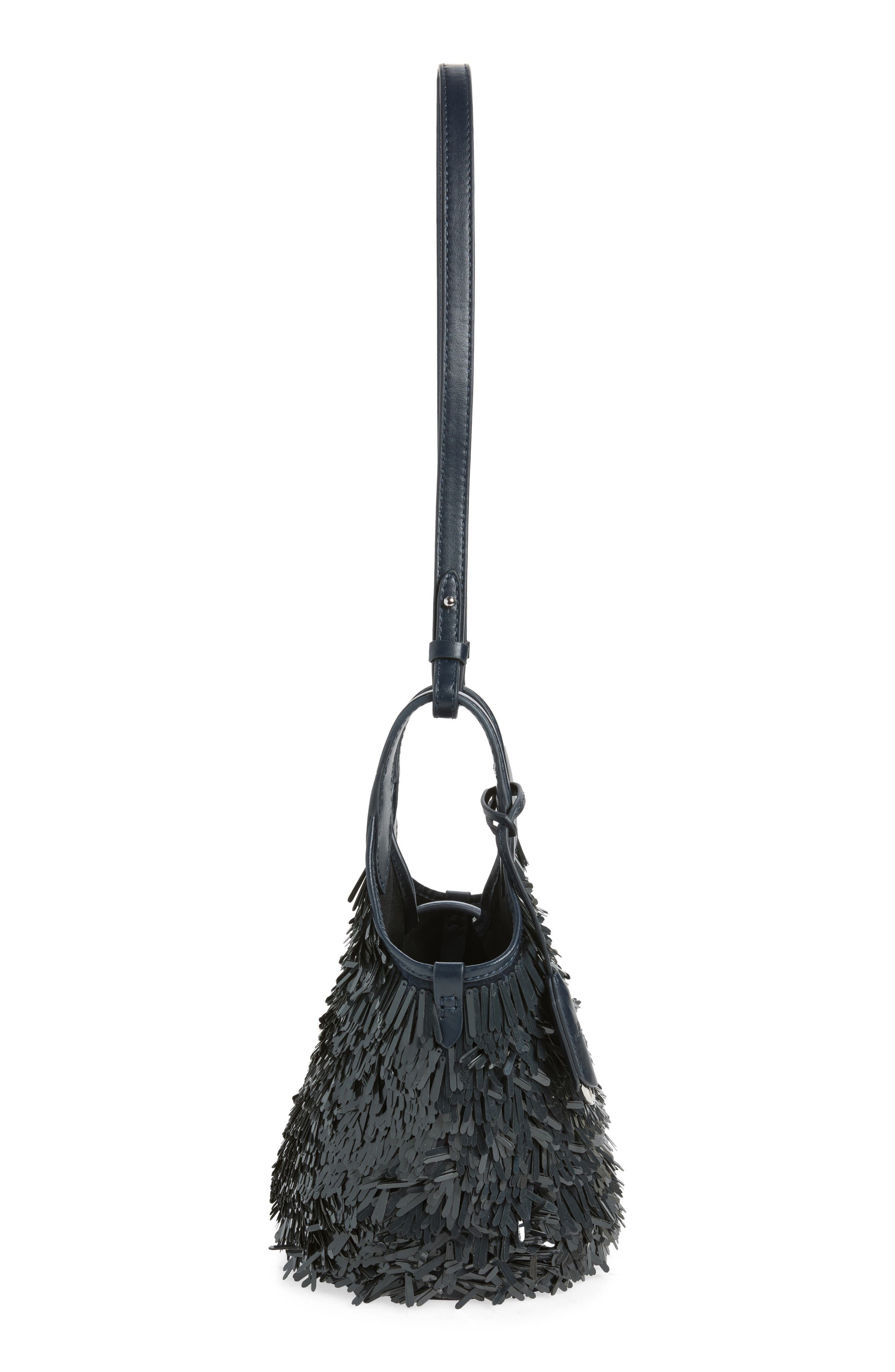 Sequin Crossbody Bag, Alternate, color, DEEP IRIS