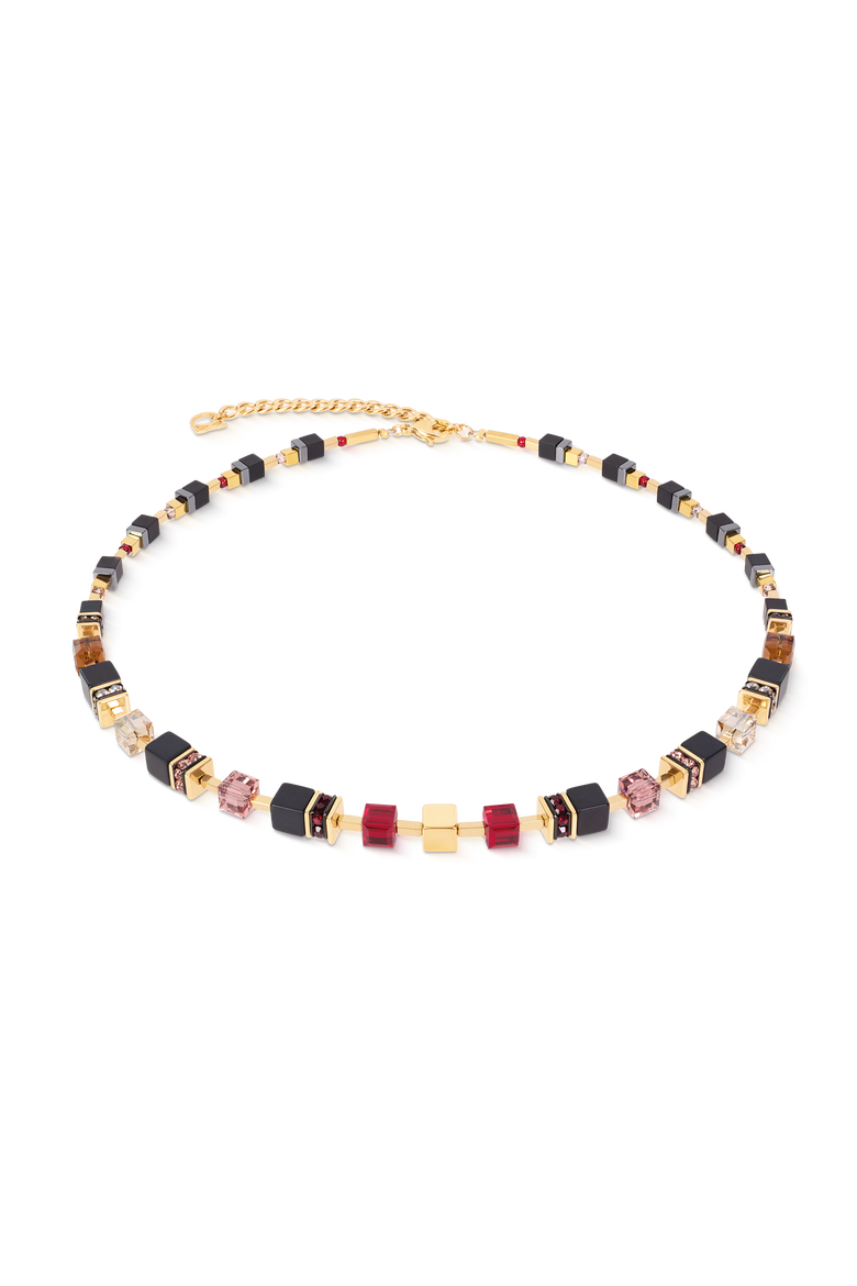 GeoCUBE® Precious Classic Necklace Ruby Noir, Main, color, Ruby Noir