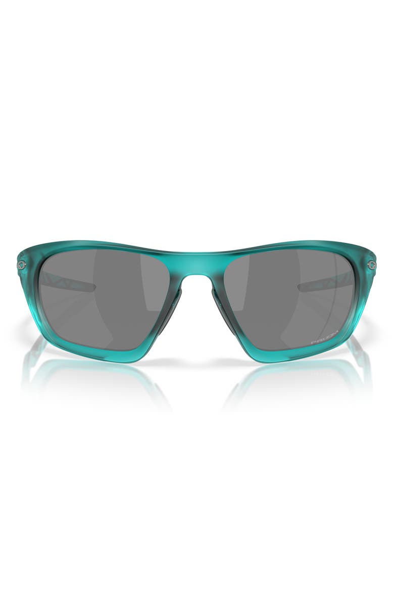 Oakley Lateralis 60mm Prizm<sup>™</sup> Polarized Rectangular Sunglasses, Main, color, Matte Arctic Surf