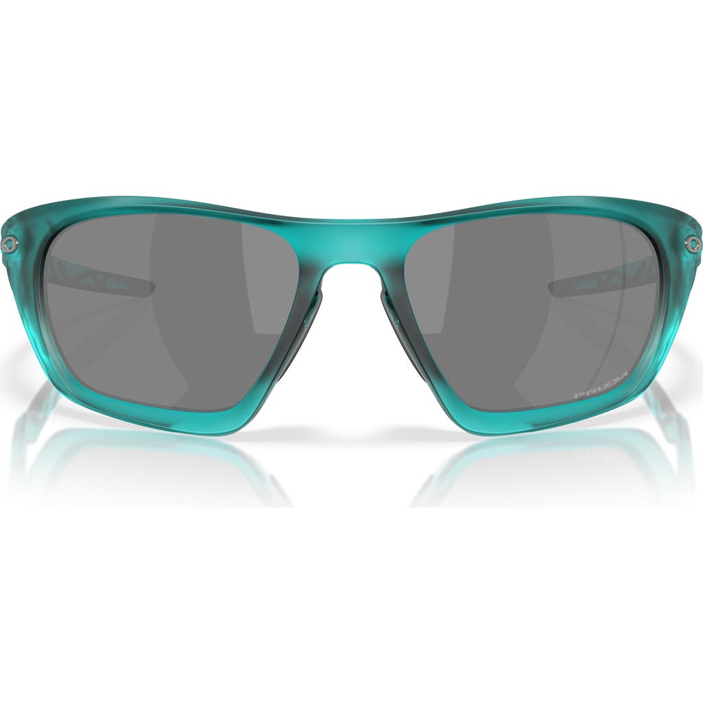 Oakley Lateralis 60mm Prizm™ Polarized Rectangular Sunglasses In Matte Arctic Surf