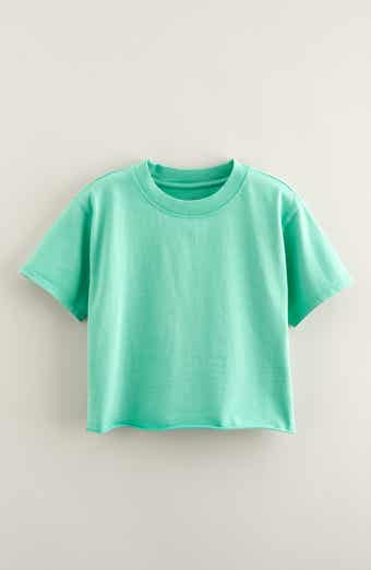 Kids' Crop Cotton T-Shirt