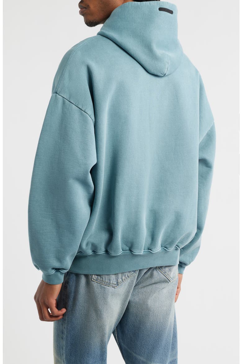 Campus '90s Fleece Logo Graphic Hoodie, Alternate, color, FADED COASTAL