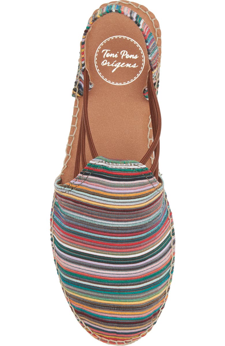 Toni Pons Noa-Bo Espadrille Flat, Alternate, color, Multi