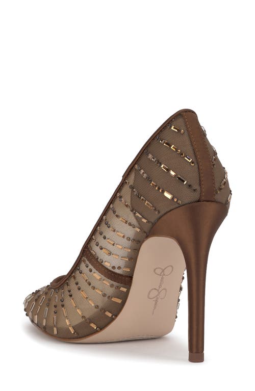 Jessica Simpson Piviano Pointed Toe Pump In Brown