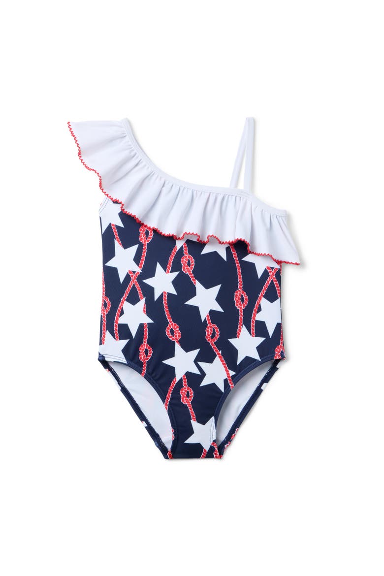 Star Onepiece Swim, Main, color, Blue