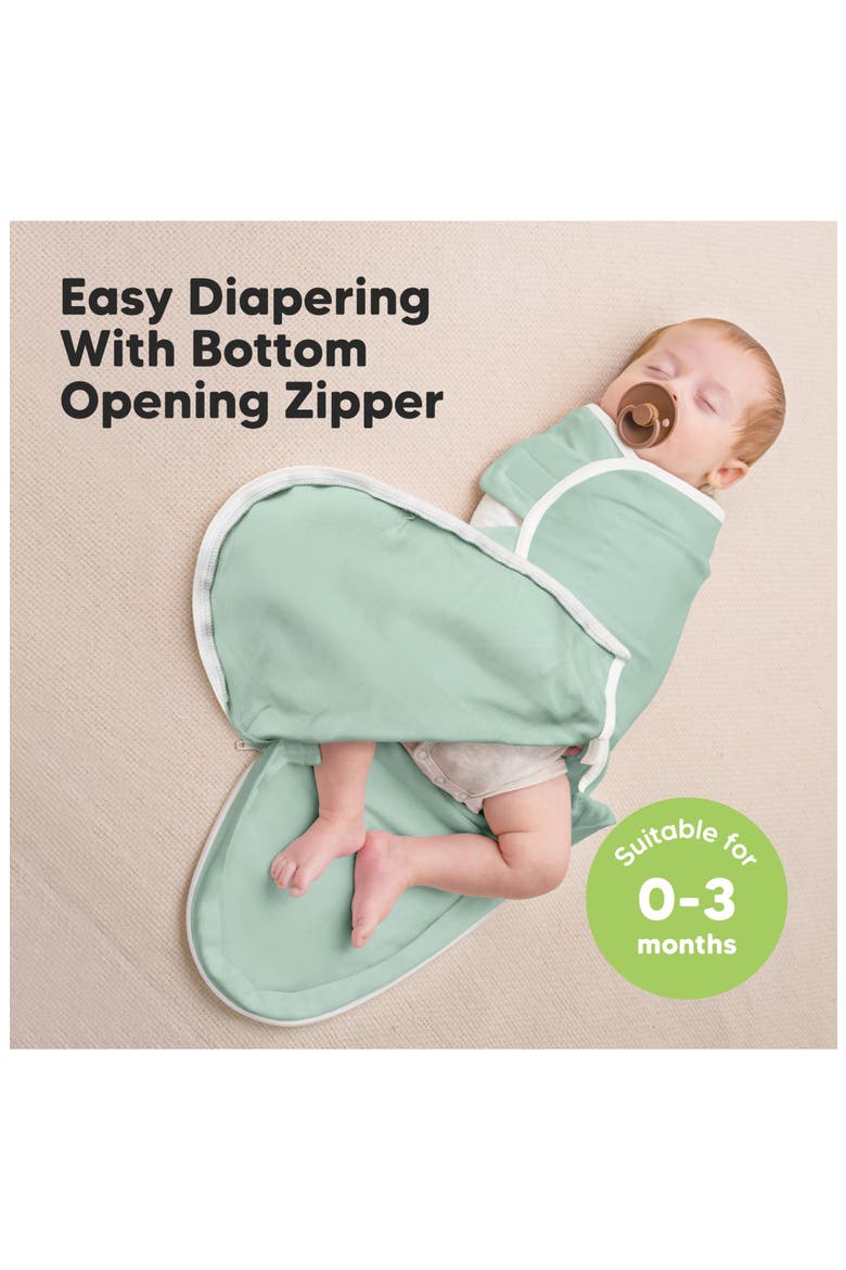 3-Pack Soothe Zippy Swaddle Wrap, Alternate, color, Sage
