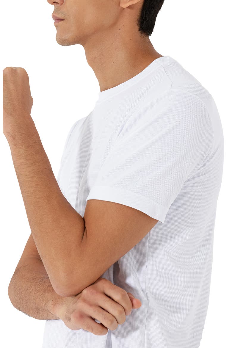 Piquet Everyday Tech T-Shirt, Alternate, color, White