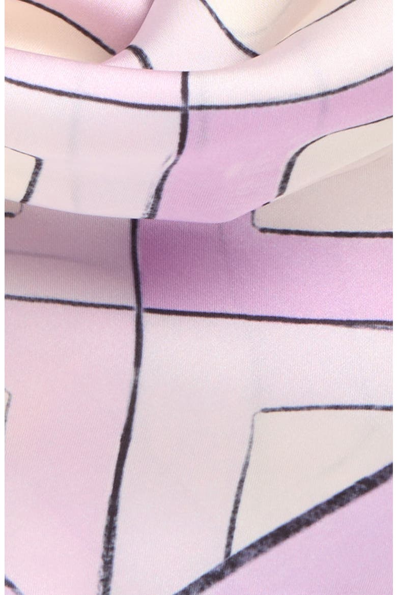 Wisteria Square Scarf, Alternate, color, PURPLE