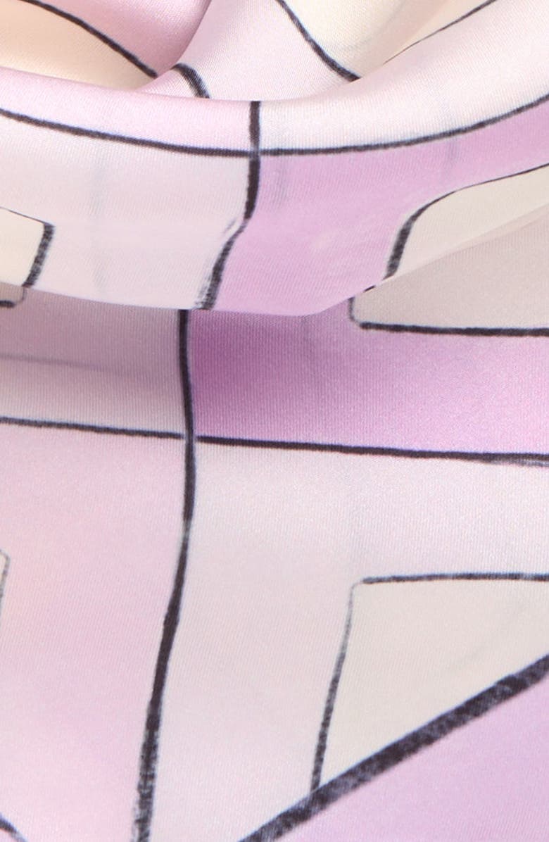 FRASIER STERLING Wisteria Square Scarf, Alternate, color, Purple