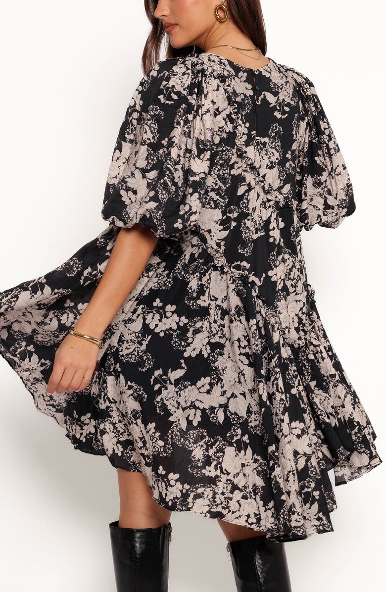 Petal
Pup Zinta Floral Print Trapeze Minidress, Alternate, color,