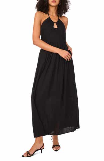 Halogen® Keyhole Halter Maxi Dress