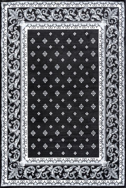 Acanthus French Border Area Rug