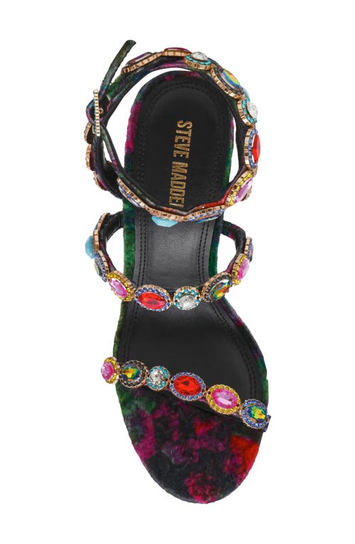 Steve Madden Tamala Ankle Strap Sandal In Black