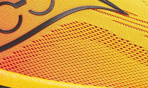 Saucony Ride 18 Running Shoe In Pollen/pepper