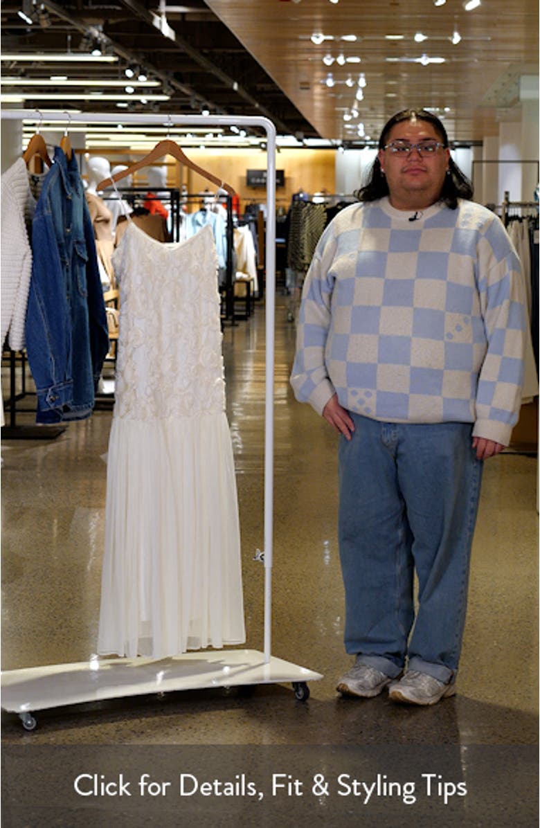 Arwen Floral Dropped Waist Maxi Dress, sales video thumbnail