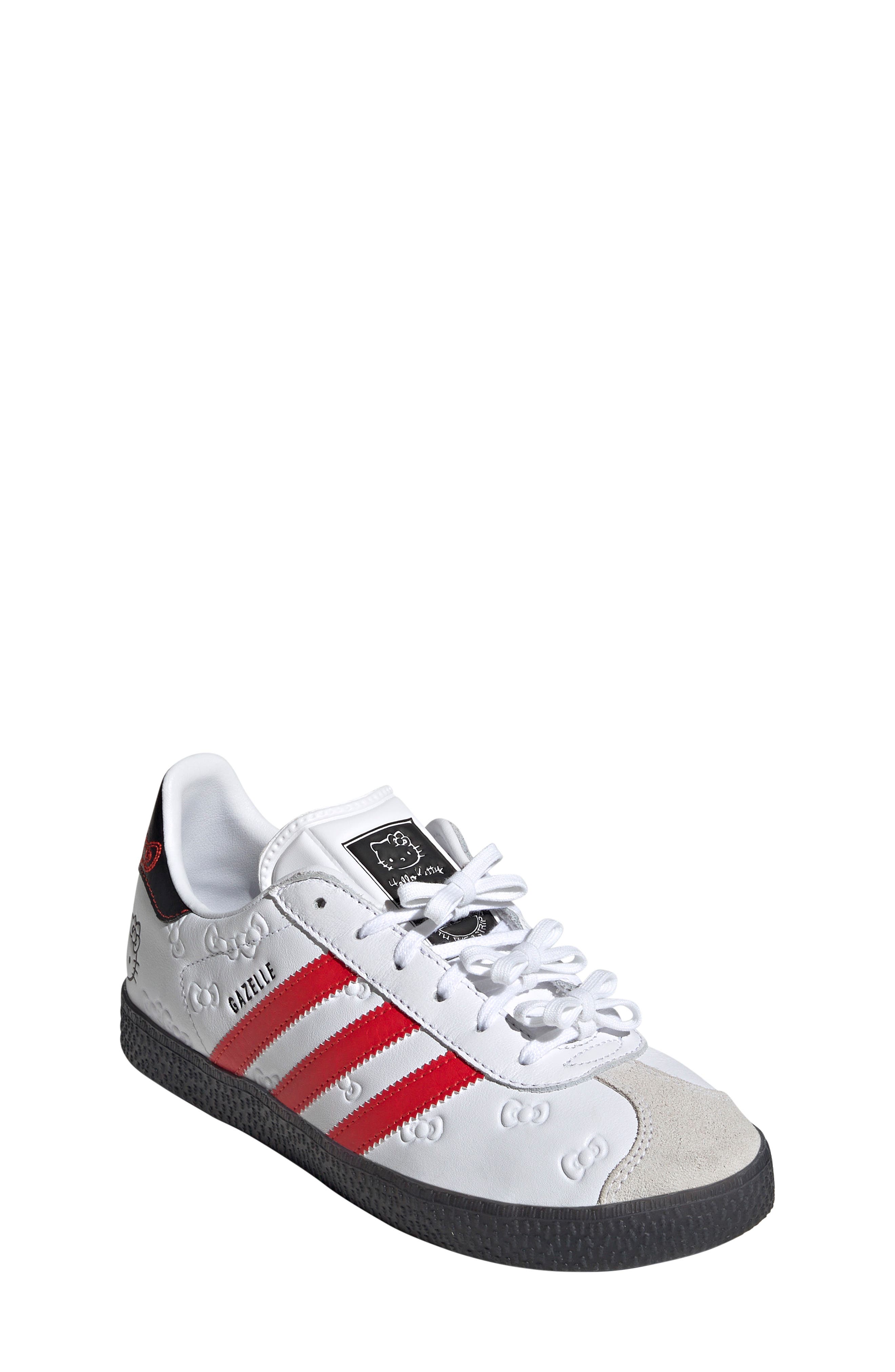 adidas x Hello Kitty<sup>®</sup> Kids' Gazelle Sneaker, Main, color, 