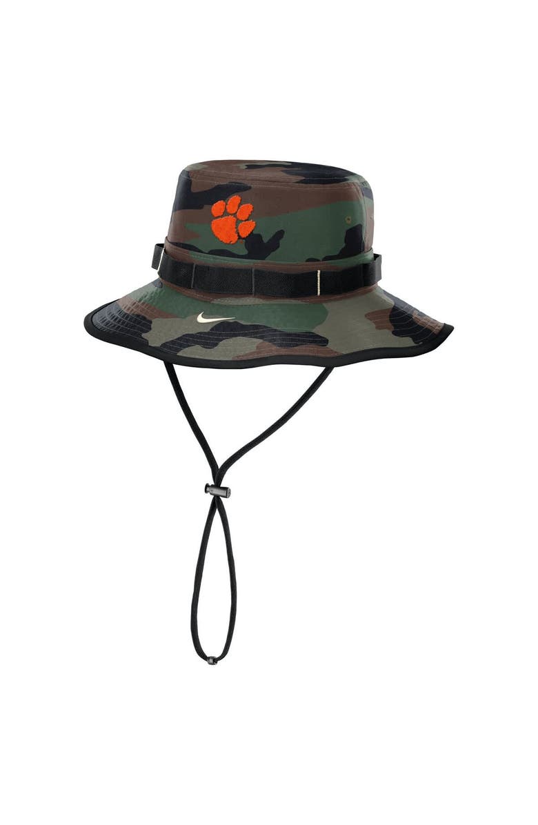 Nike Men's Nike Camo Clemson Tigers 2025 Military Appreciation Boonie Dri-FIT Bucket Hat, Main, color, Camo
