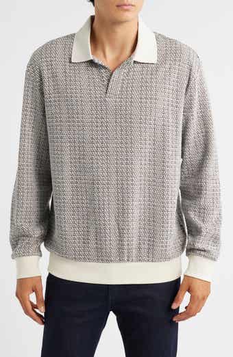 BOSS Sota Long Sleeve Polo Sweater