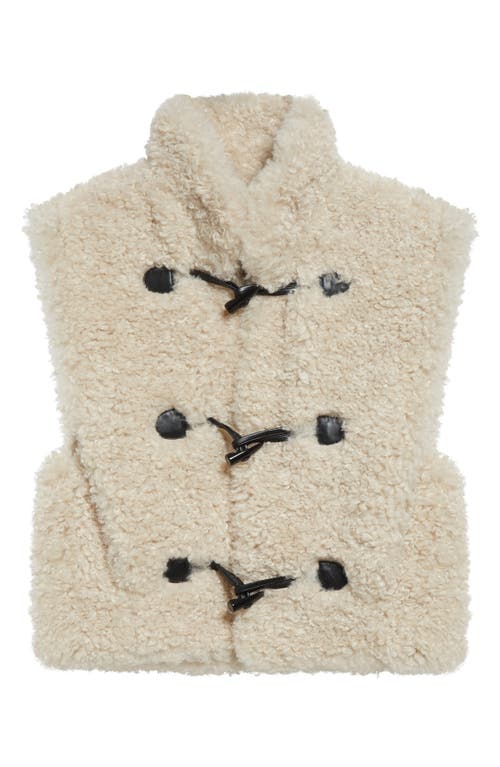 ISABEL MARANT ÉTOILE ISABEL MARANT ÉTOILE ALISA FAUX SHEARLING VEST