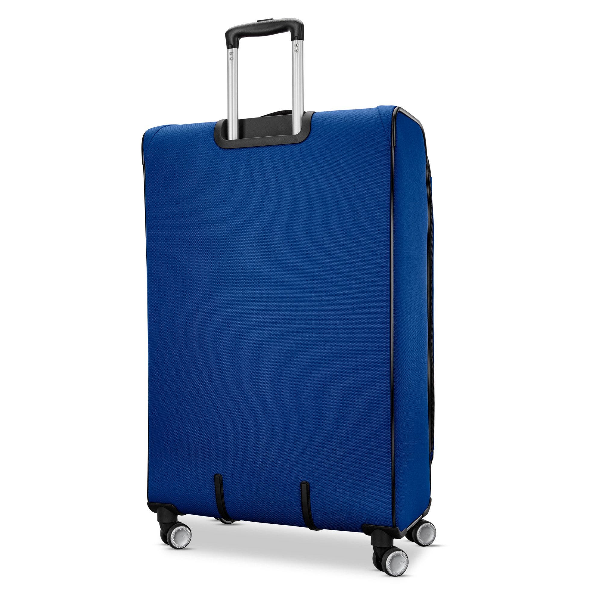 AMERICAN TOURISTER 4 KIX 3.0 Softside 28" Checked Spinner, Alternate, color, Sapphire Blue