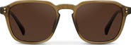 WMP Eyewear Francis - 52mm Geometric Square Polarized Sunglasses