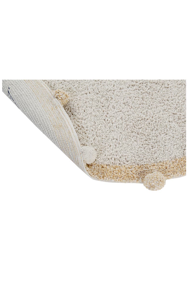 Bubbly Washable Cotton Area Rug, Alternate, color, NATURAL HONEY