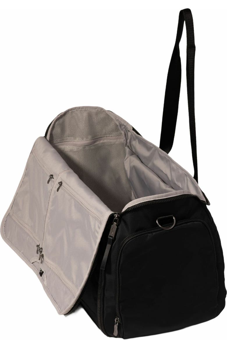 BAGGALLINI Madison 2 in 1 Garment Duffel Bag, Alternate, color, Black Twill