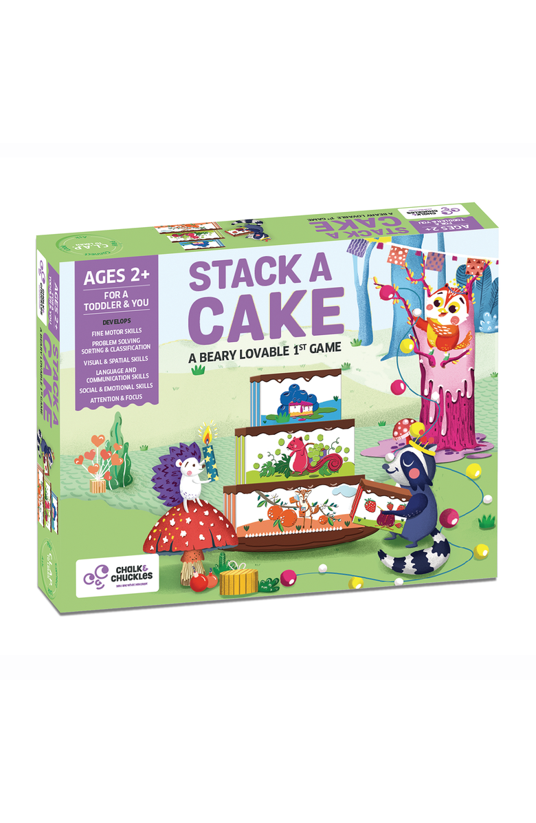 Chalk & Chuckles Stack a cake, Alternate, color, NO COLOR