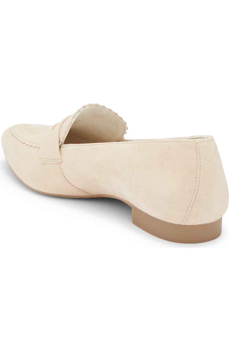 Paul Green Penny Loafer, Alternate, color, Biscuit Suede