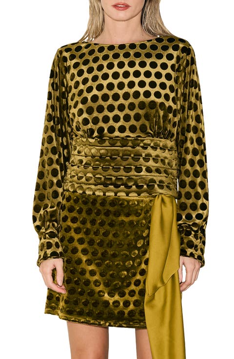 Fosi Burnout Velvet Top